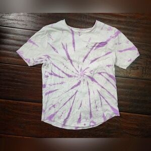Girls Tie Dye Shirt with pocket